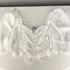 White Europa Blouse